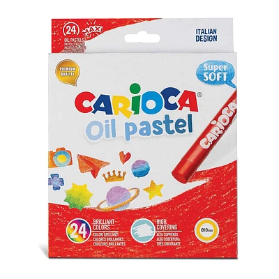 24-Pack Super Soft Oil Pastels