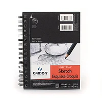 Cahier esquisse à reliure spirale - 65 lb