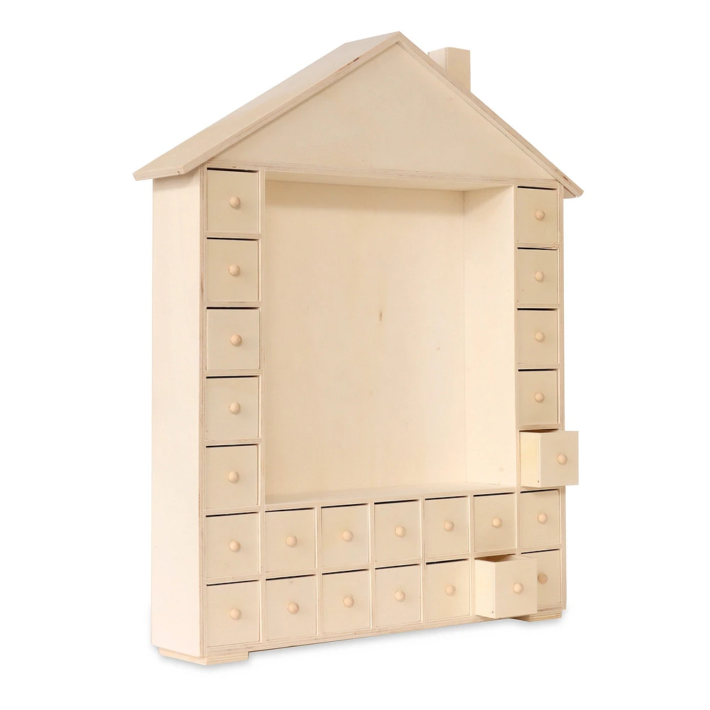 House-Shaped Advent Calendar