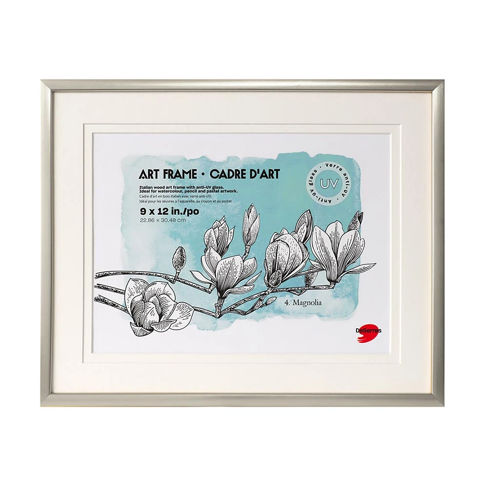 Magnolia Art Frame - Silver, 12 x 15 in.