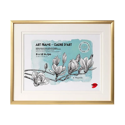 Magnolia Art Frame - Gold, 12 x 15 in.