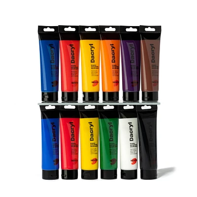 Ensemble acrylique Studio Dacryl - faible viscosité, couleurs assorties