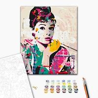 Paint by Numbers Kit - "Audrey Hepburn"