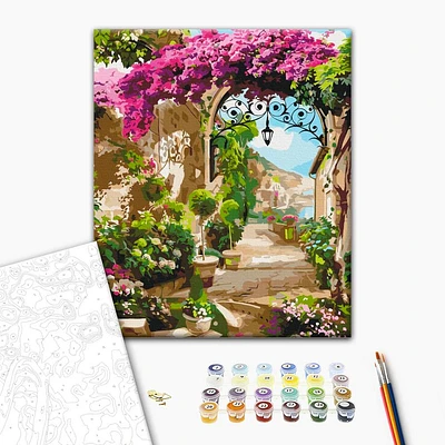 Paint by Numbers Kit - "Quiet Street"