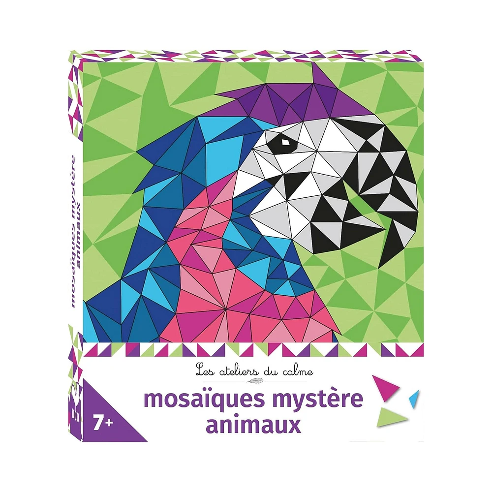 Mosaïques mystères animaux - French Edition