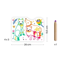 Colour Reveal Pictures - Forest Families