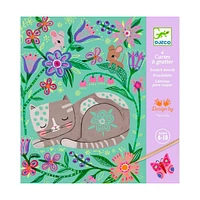 Ens. 4 cartes à gratter - Rencontres