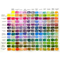 Ensemble aquarelle extra fine - Inspiration, 12 demi-godets