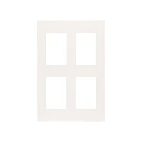 Passe-partout 12x18 - 4 ouvertures 4x6