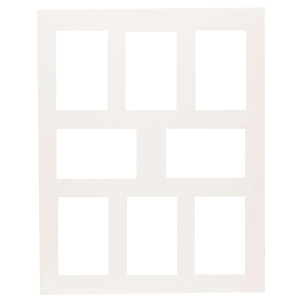 Passe-partout 16x20 - 8 ouvertures 4x6
