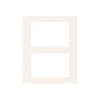 Passe-partout 08x10 - 2 ouvertures 4x6