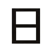 Passe-partout 08x10 - 2 ouvertures 4x6