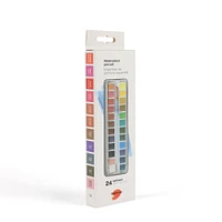 Watercolour Kit - 24 Half Pans