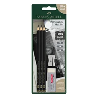 Ensemble crayons graphite mat extrême - 5 pièces