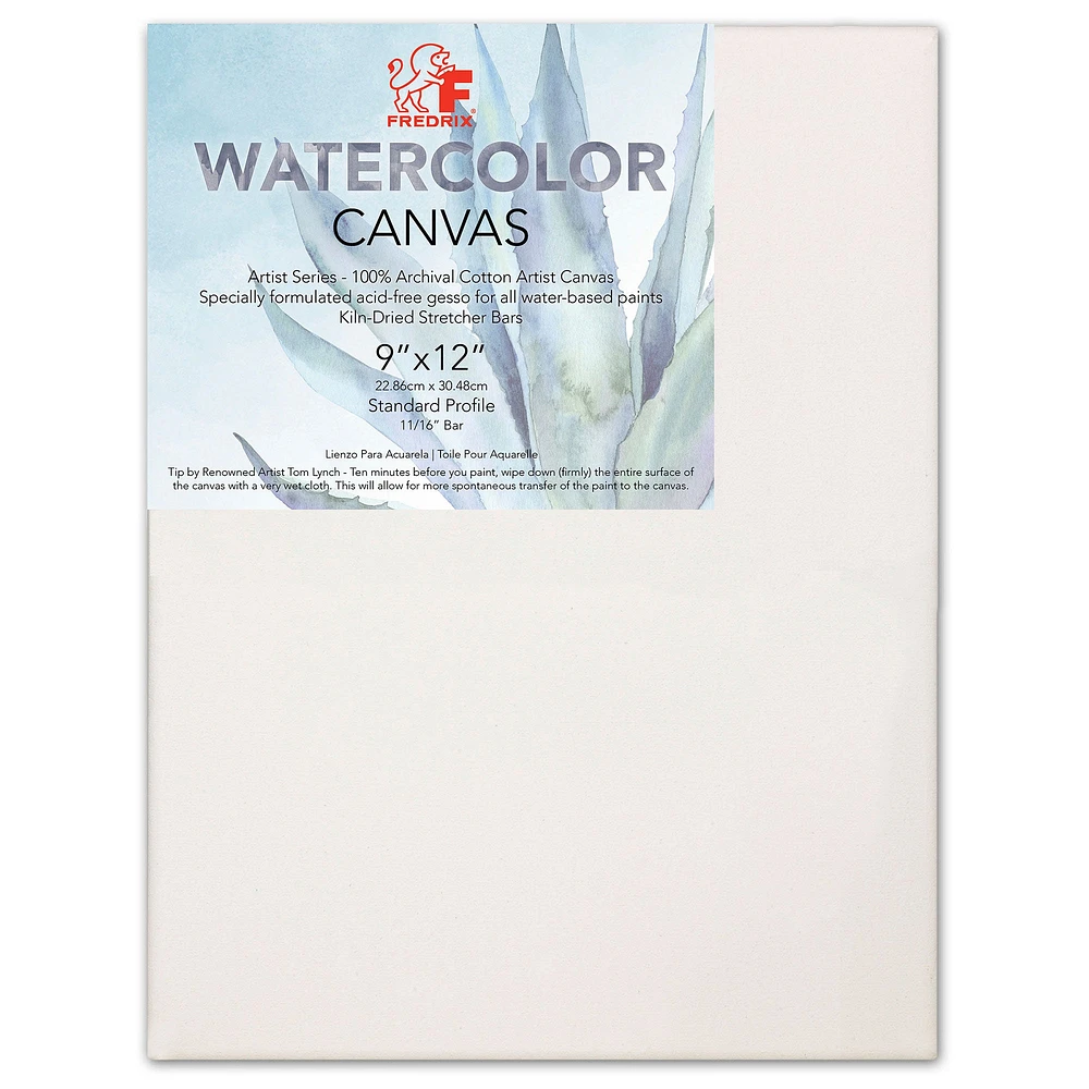 Watercolour Canvas : Standard