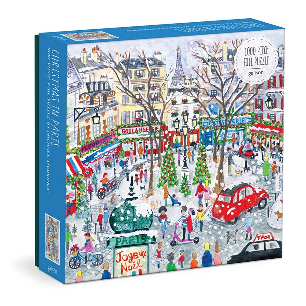 Casse-tête métallique - Noël à Paris, 1000 morceaux