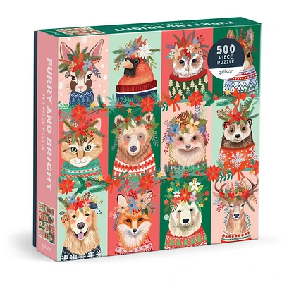 Puzzle - Furry And Bright, 500 Pieces