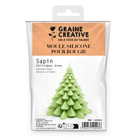 Silicone Candle Mould - Christmas Tree