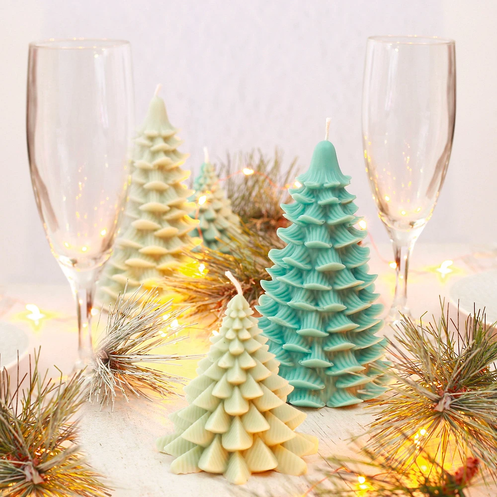 Silicone Candle Mould - Christmas Tree