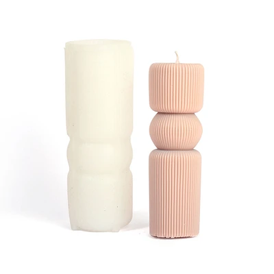 Silicone Candle Mould - Antique Column