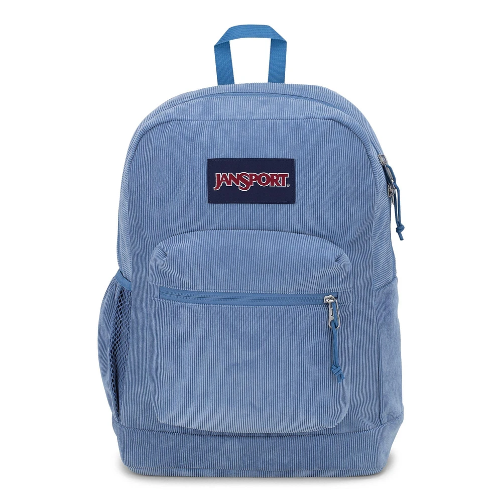 Sac à dos Cross Town Plus Rmx - corduroy bleu élément, 26 l			