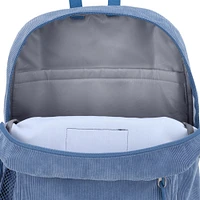 Sac à dos Cross Town Plus Rmx - corduroy bleu élément, 26 l			