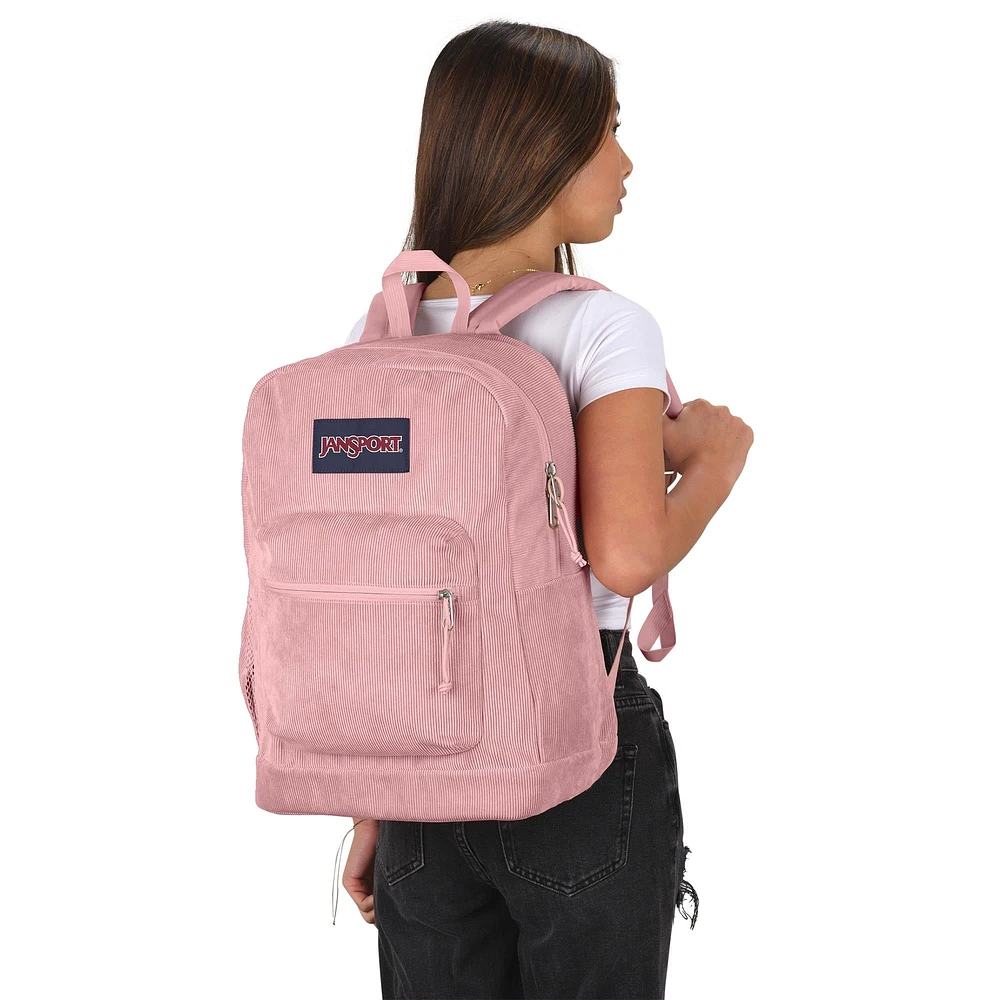 Cross Town Plus Rmx Backpack - Misty Rose Corduroy, 26 L