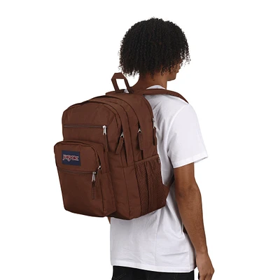 Big Student Backpack - Basic Brown, 34 L