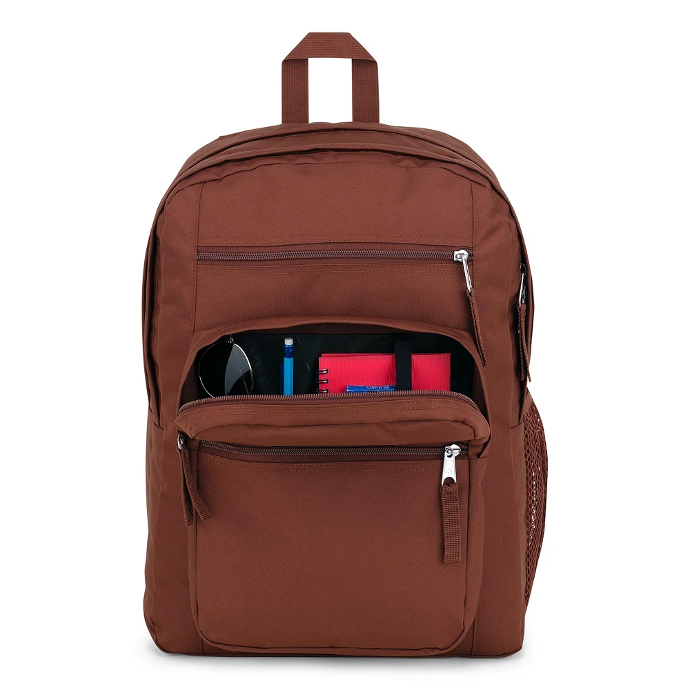 Big Student Backpack - Basic Brown, 34 L