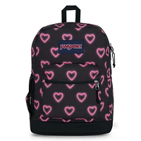 Cross Town Plus Backpack - Happy Hearts Black, 26 L