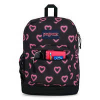 Cross Town Plus Backpack - Happy Hearts Black, 26 L