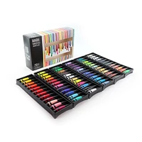 Basics Acrylic Kit - Medium Viscosity, Assorted Colours, 72 Pieces