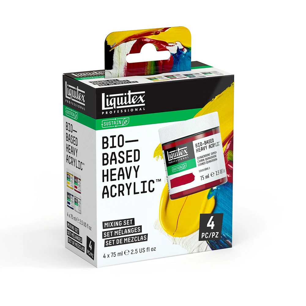 Bio-Based Heavy Acrylic Kit - Mixing, 4 Pieces