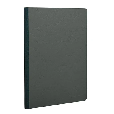 Age Bag Notebook - Ruled, Cloth-Bound, Grey, A5