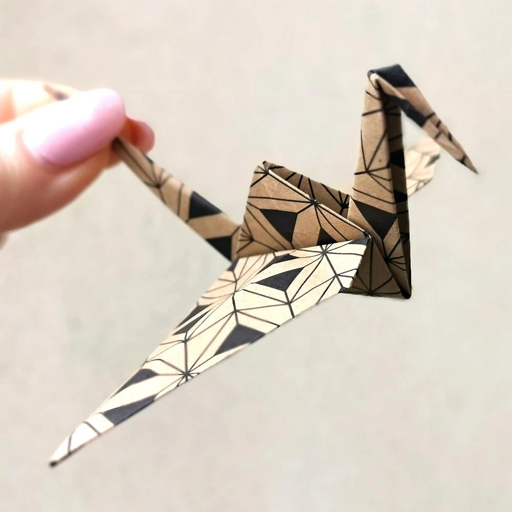 Paquet feuilles origami - herbier, 15 x 15 cm			