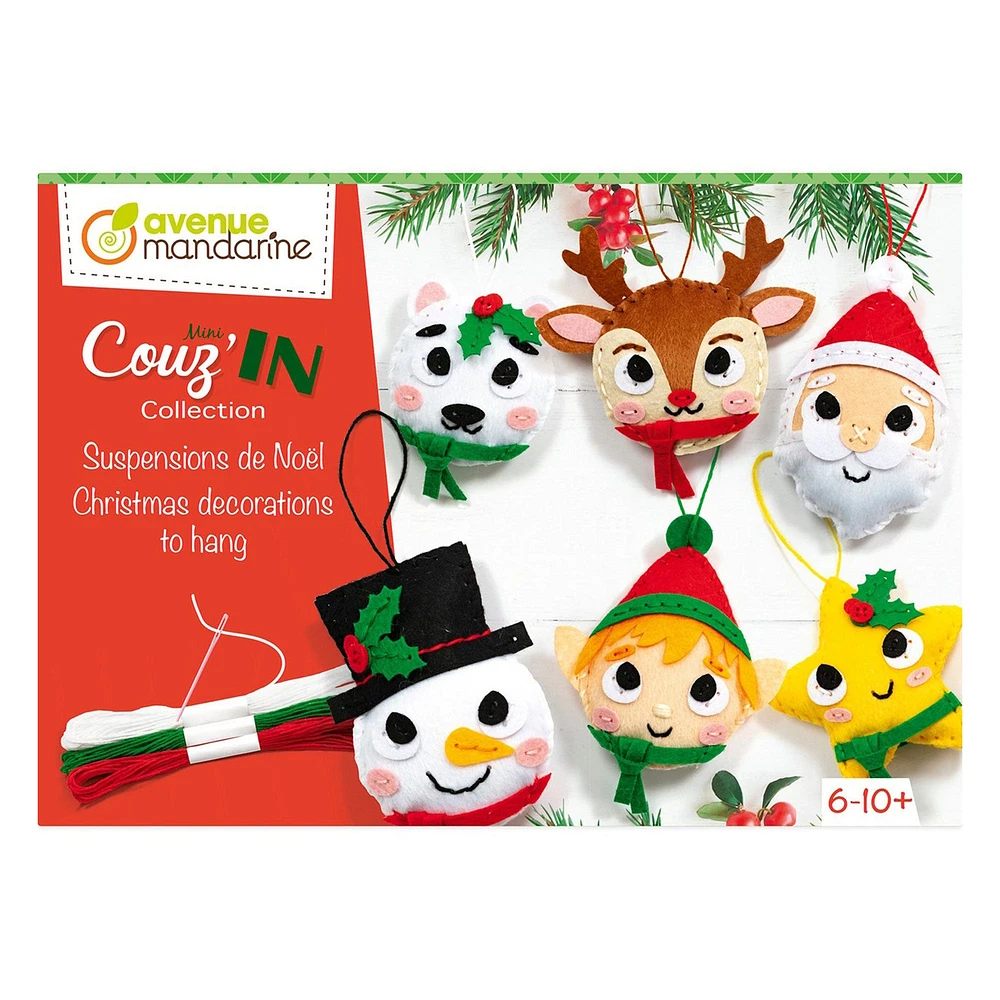 Mini Couz'IN Sewing Kit - Christmas Decorations