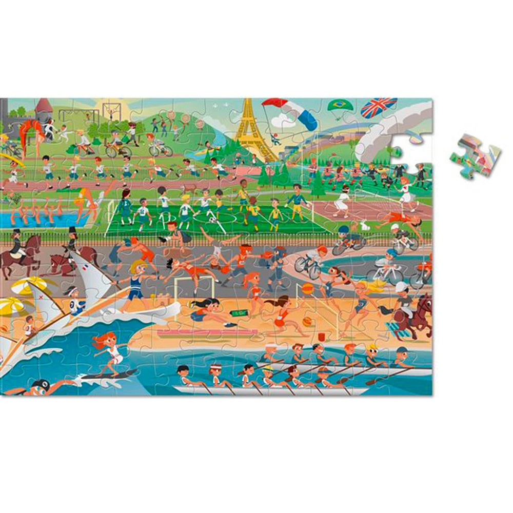 Kids' Puzzle - Summer Sports, 200 Pieces