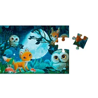 Kids' Puzzles - Under The Moonlight, 2 x 24 Pieces