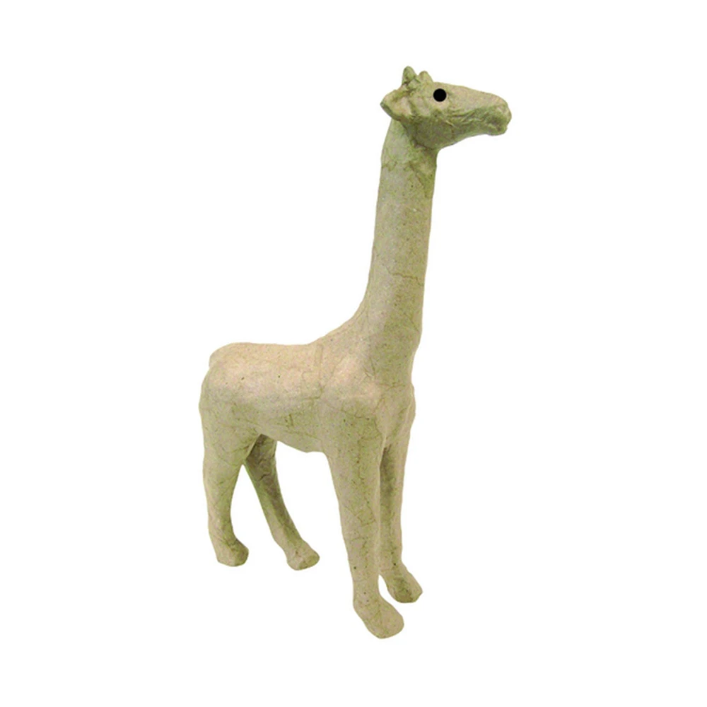 Girafe en papier mâché