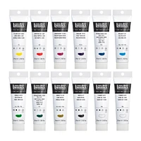 Heavy Body Acrylic - High Viscosity, Classic Colours, 12 Pieces