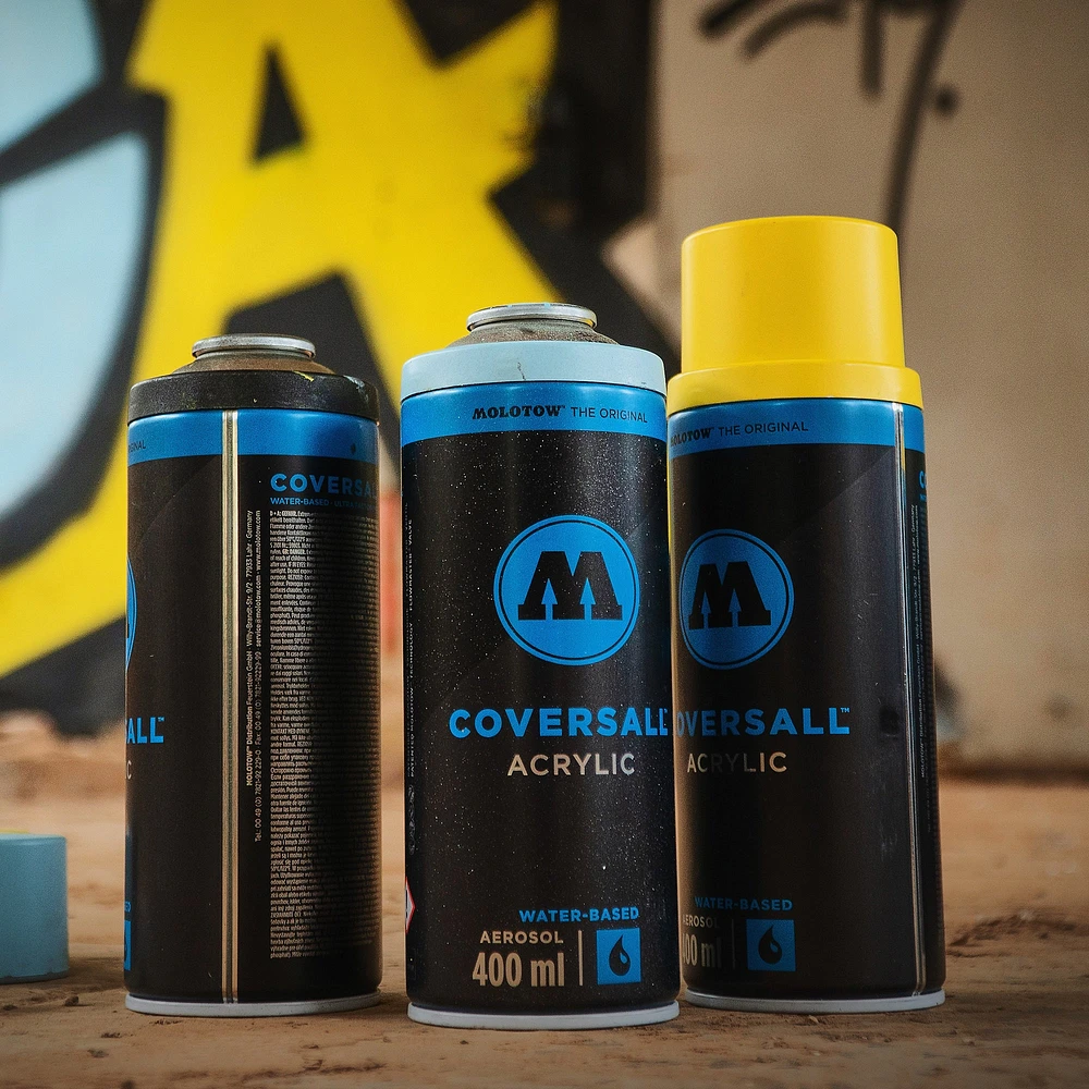 COVERSALL Spray Paint - Pure Black