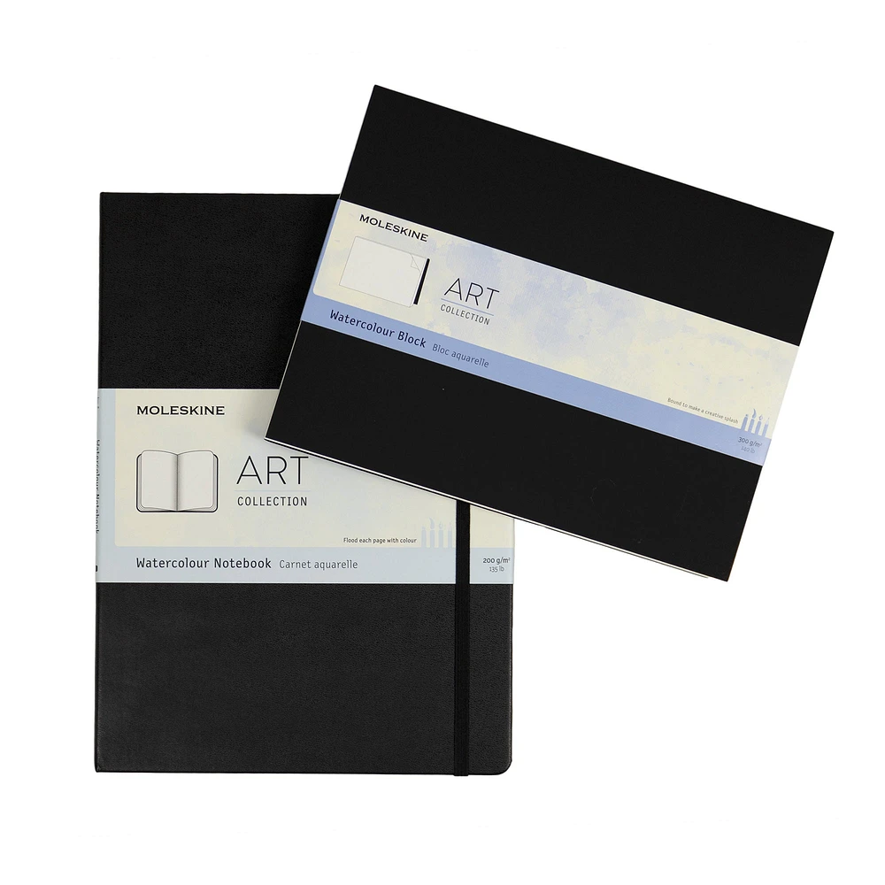 Watercolour Notebook - Black