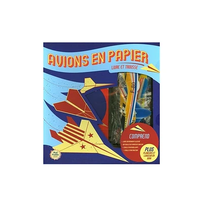 Avions en papier - Livre et trousse - French Ed.