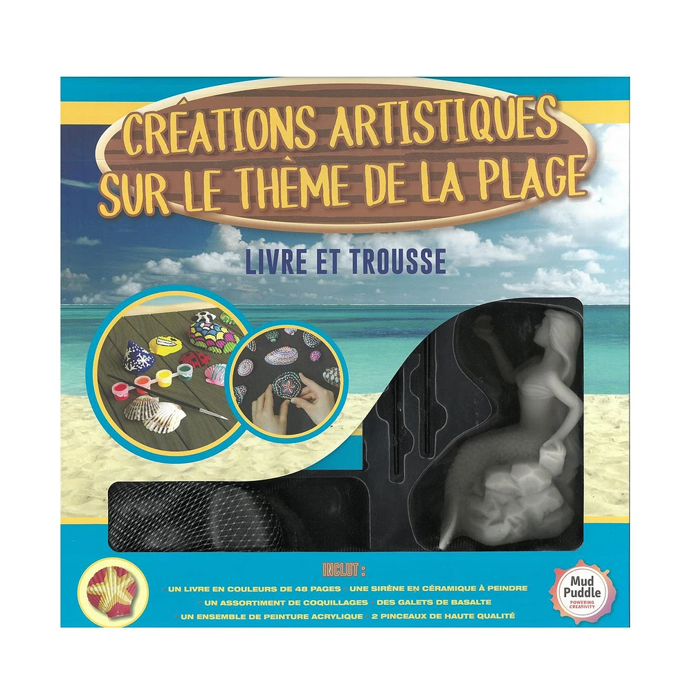 Créations artistiques sur le thème de la plage - French Ed.