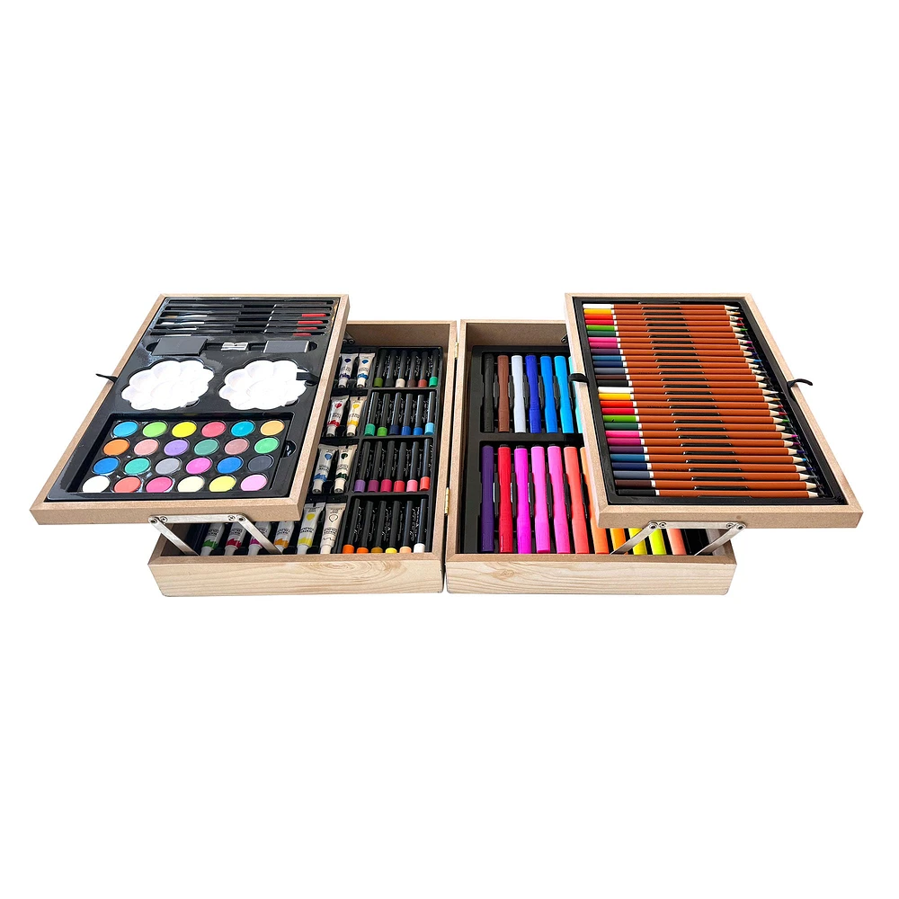 Artist Wooden Case - 135 Pieces