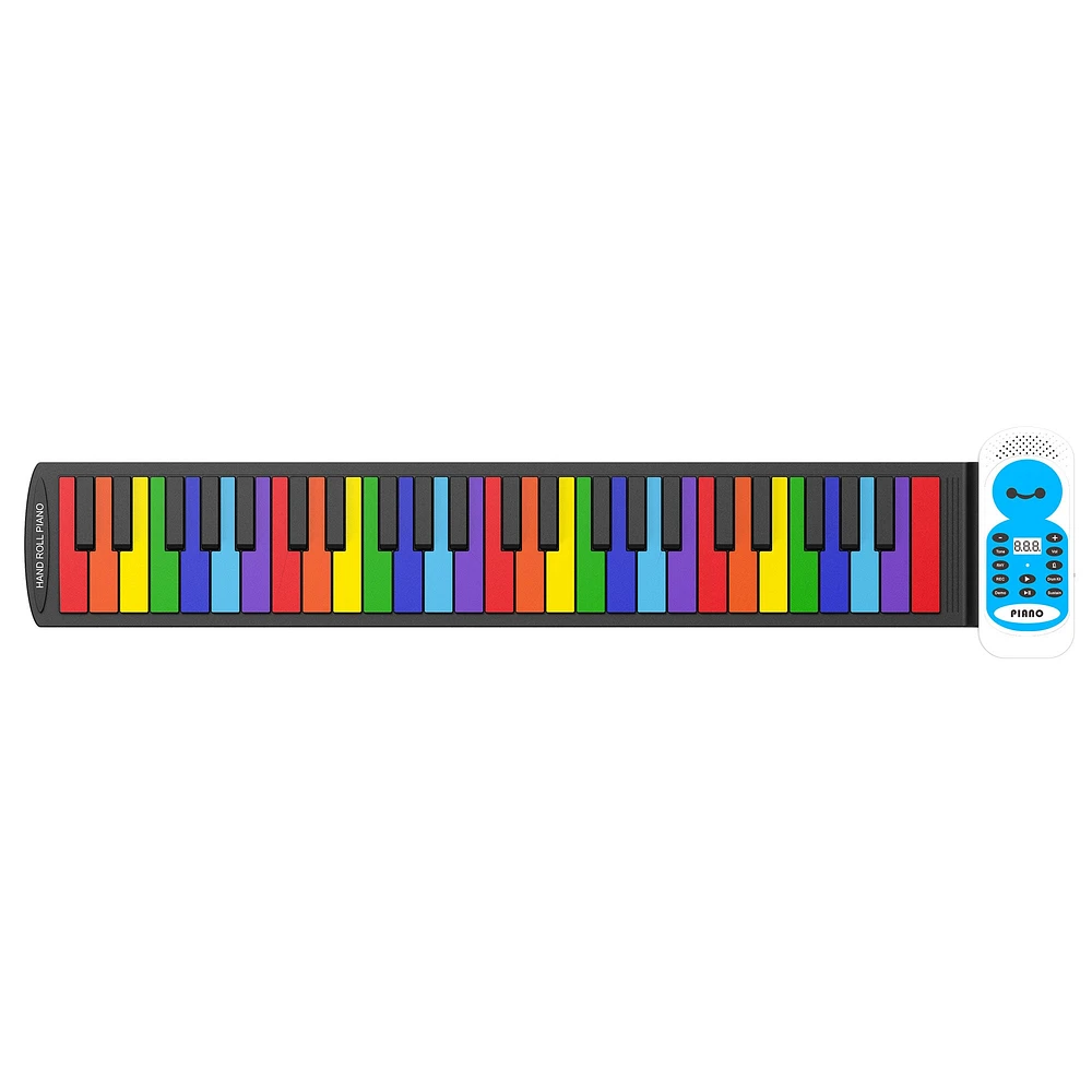 Roll-Up Silicone Piano - 49 Keys