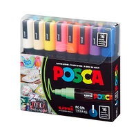 Paint Markers - Medium Tip, 16 Pieces