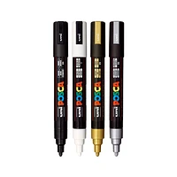 Paint Markers - PC-5M Medium Tip, Metallic Colours