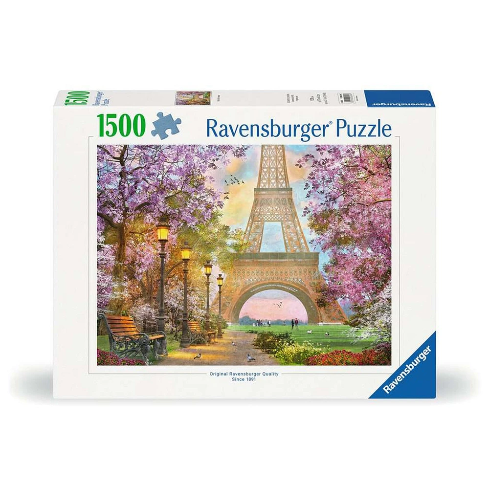 Adult Puzzle - Paris Romance, 1,500 Pieces