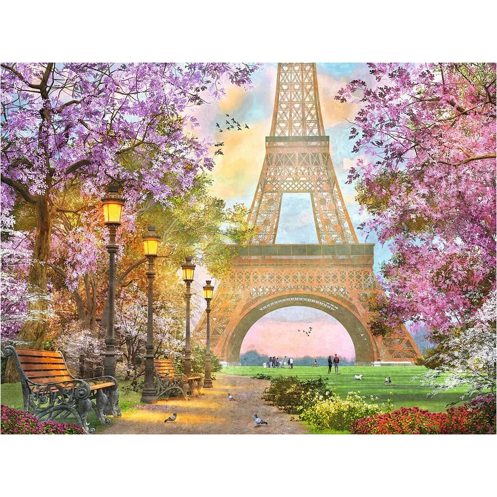 Adult Puzzle - Paris Romance, 1,500 Pieces